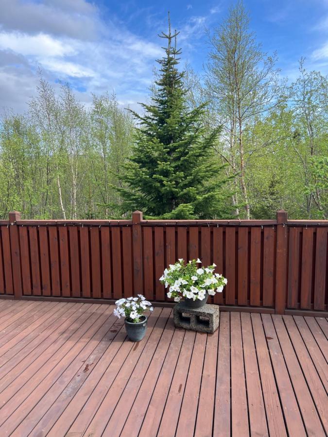 Summerhouse Vaglaskogur آكيورِيْري المظهر الخارجي الصورة
